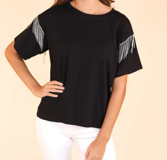 Black tee