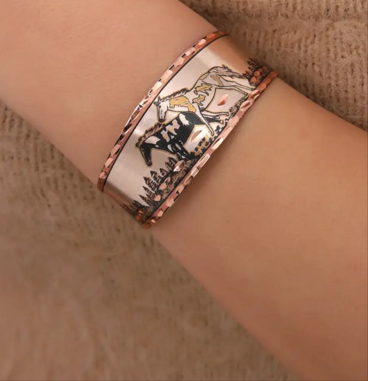 Adjustable Horse Bracelet