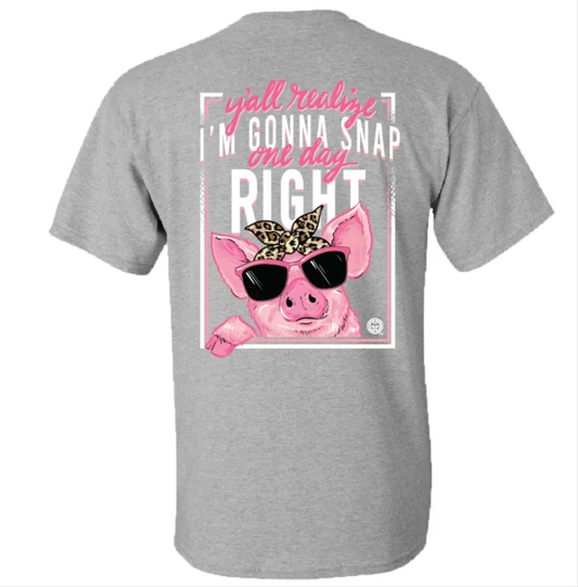 Southren Sassy Short Sleeve Shirt