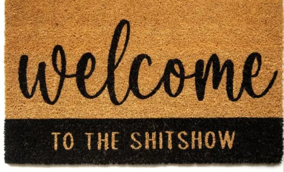 Ranch coir door mat