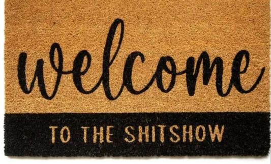 Ranch coir door mat