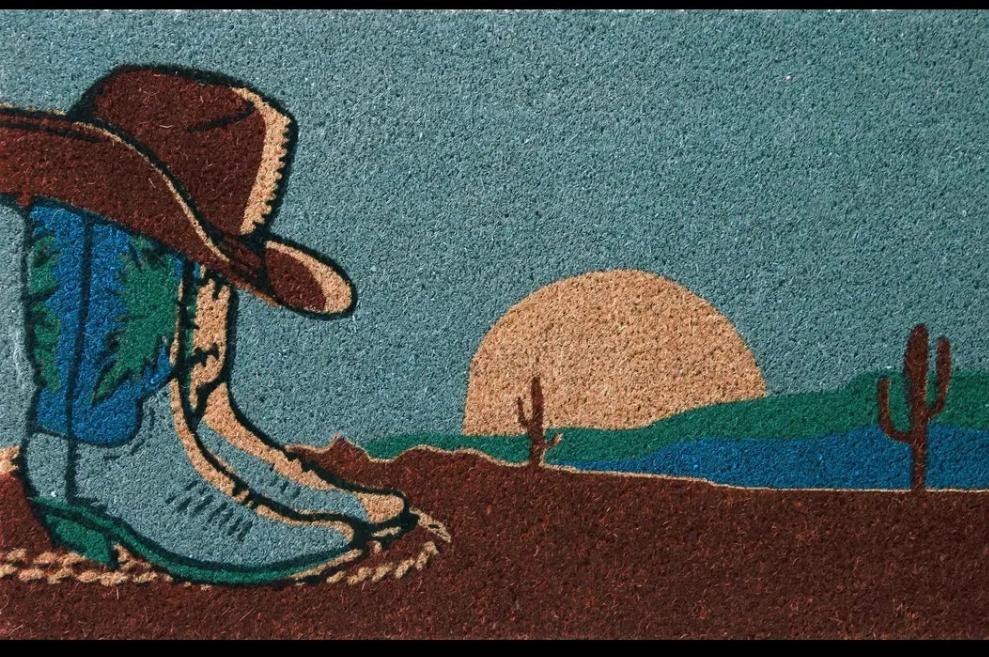 Ranch coir door mat
